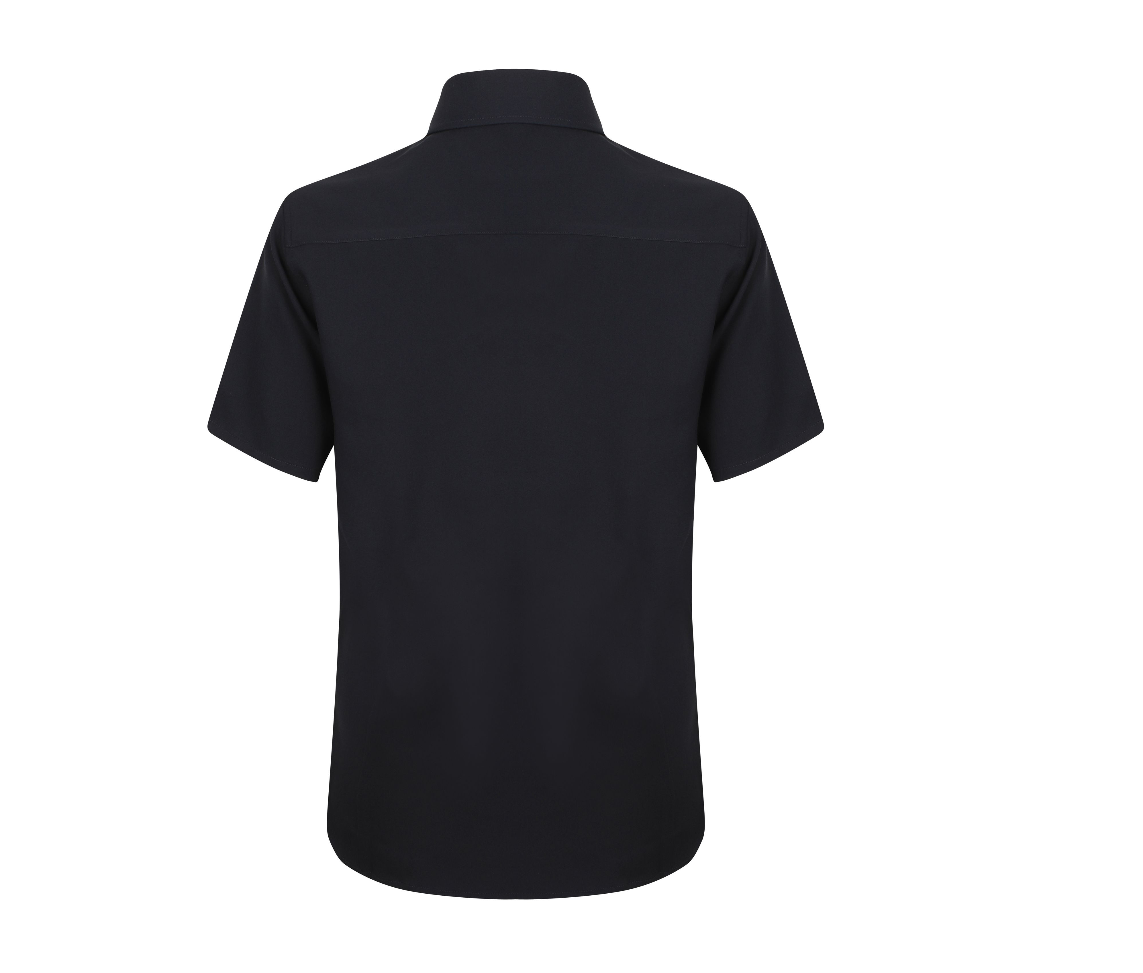 WICKING ANTIBACTERIAL POLYESTER QUICK DRY SHORT SLEEVED SHIRT