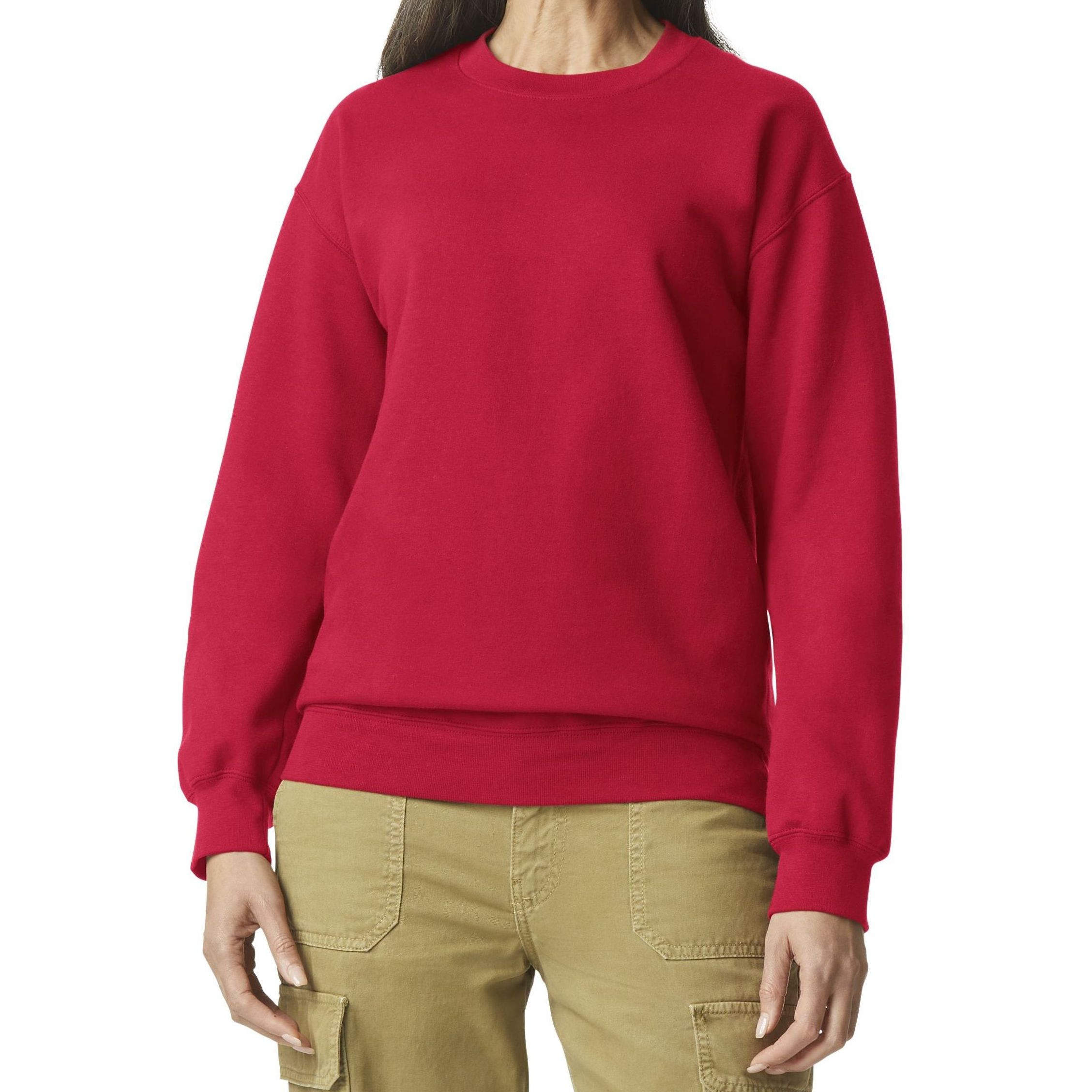 SOFTSTYLE MIDWEIGHT FLEECE ADULT CREWNECK